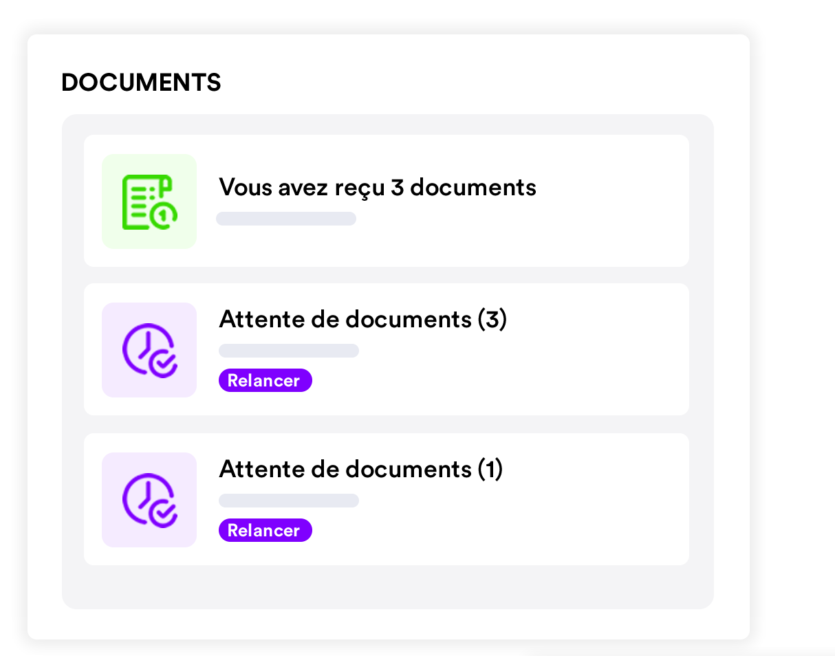 Notification ajout de documents sinistres